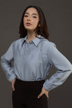 Load image into Gallery viewer, Layered Cami Shirt in Baby Blue