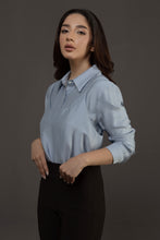 Load image into Gallery viewer, Layered Cami Shirt in Baby Blue