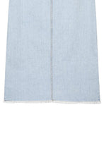 Load image into Gallery viewer, Denim Maxi Skirt in Light Wash