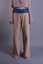 Load image into Gallery viewer, Hybrid Contrast Pants in Beige