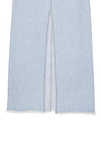 Load image into Gallery viewer, Denim Maxi Skirt in Light Wash