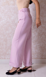 Wide Leg Ankle Grazer Trousers