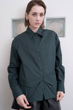 Load image into Gallery viewer, Vest Overlay Shirt in Forest Green