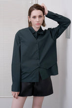 Load image into Gallery viewer, Vest Overlay Shirt in Forest Green