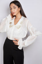 Load image into Gallery viewer, DREAM Heirloom Organza Blouse by Sister Jane