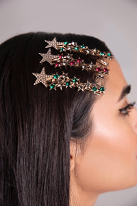 Embellished Star Hair Pin